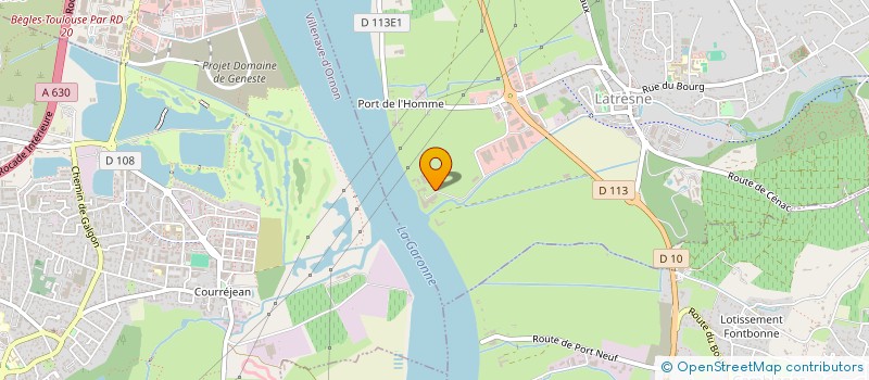 localisation de l'entreprise INDIVISION VIDAL  LATRESNE