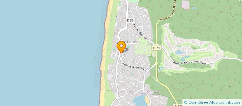 localisation de l'entreprise INDIVISION VIDAL GELLIS  SEIGNOSSE