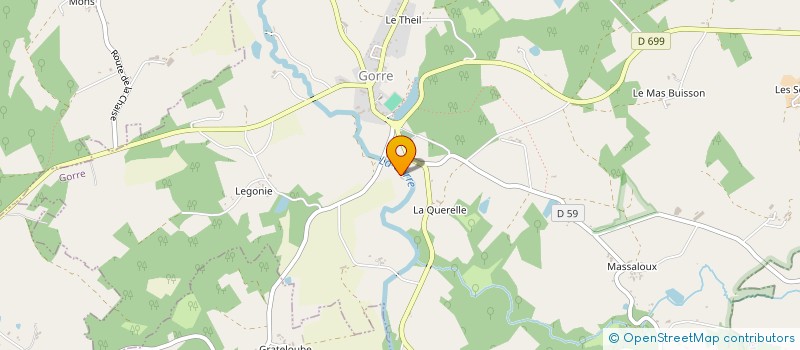 localisation de l'entreprise INDIVISION VIDALENC à GORRE