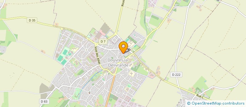 localisation de l'entreprise INDIVISION VIDELOUP  DOUVRES-LA-DELIVRANDE