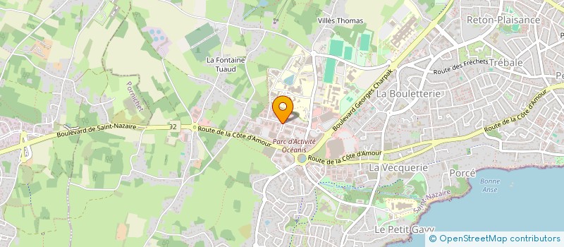 localisation de l'entreprise INDIVISION VIEZ DUROU  SAINT-NAZAIRE