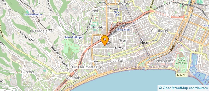 localisation de l'entreprise INDIVISION VIGNA FRANCE ET FRANCOISE à NICE