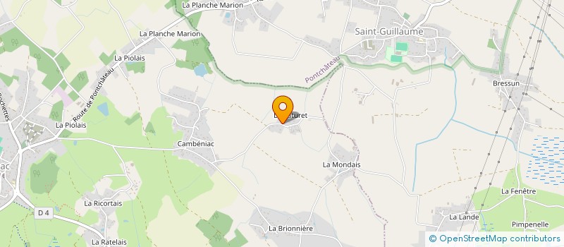 localisation de l'entreprise INDIVISION VIGNARD SOURGET  CROSSAC