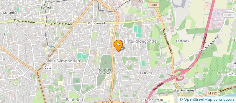 localisation de l'entreprise INDIVISION VIGNAT  TOURS