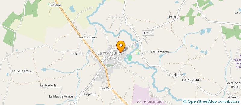 localisation de l'entreprise INDIVISION VIGNAUD à SAINT-MAURICE-DES-LIONS