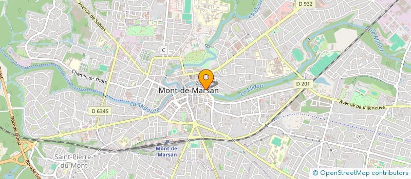 localisation de l'entreprise INDIVISION VIGNES à MONT-DE-MARSAN