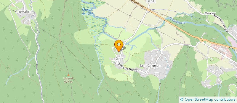 localisation de l'entreprise INDIVISION VIGNIER  GIEZ