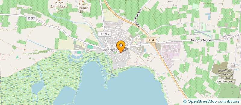 localisation de l'entreprise INDIVISION VIGNOLLES  VENDRES