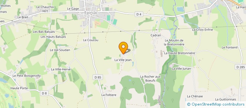 localisation de l'entreprise INDIVISION VIGOUR  EPINIAC