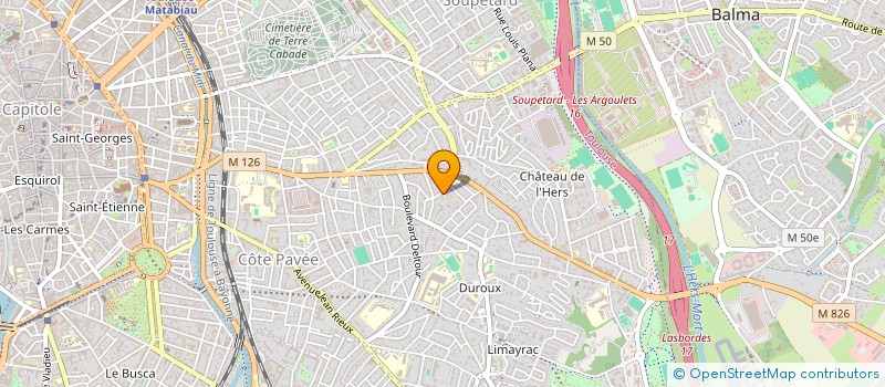 localisation de l'entreprise INDIVISION VILARDELL  TOULOUSE