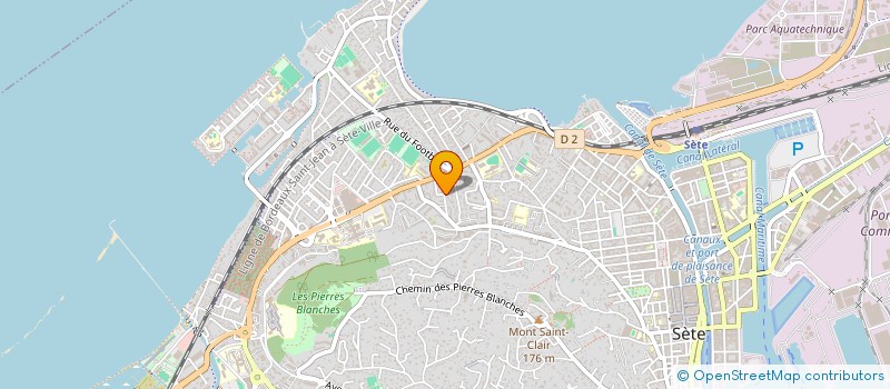 localisation de l'entreprise INDIVISION VILAREM PIERRE ET FRANCOIS  SETE