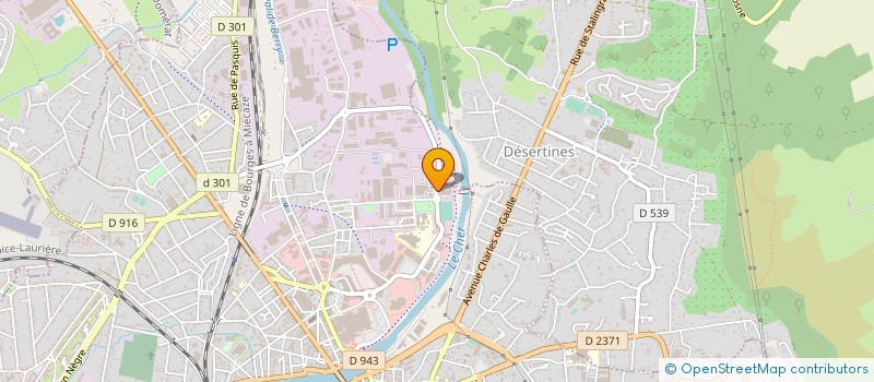 localisation de l'entreprise INDIVISION VILCHIEN-BOURDET à MONTLUCON