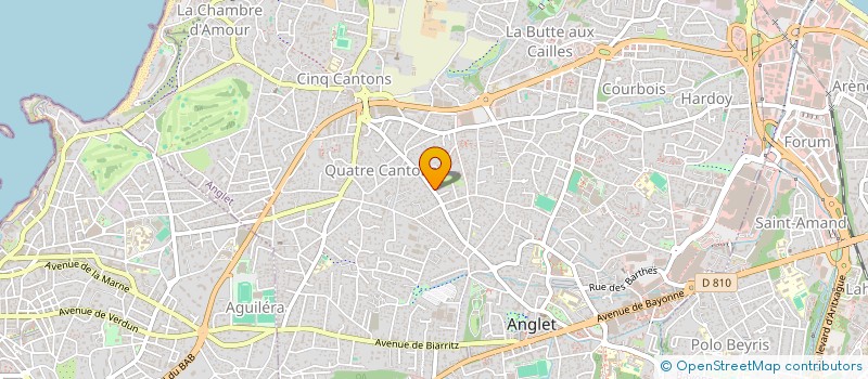 localisation de l'entreprise INDIVISION VILLA REGINE  ANGLET