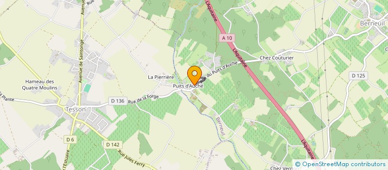 localisation de l'entreprise INDIVISION VILLE  BERNEUIL