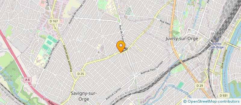 localisation de l'entreprise INDIVISION VILLEJOUBERT à SAVIGNY-SUR-ORGE