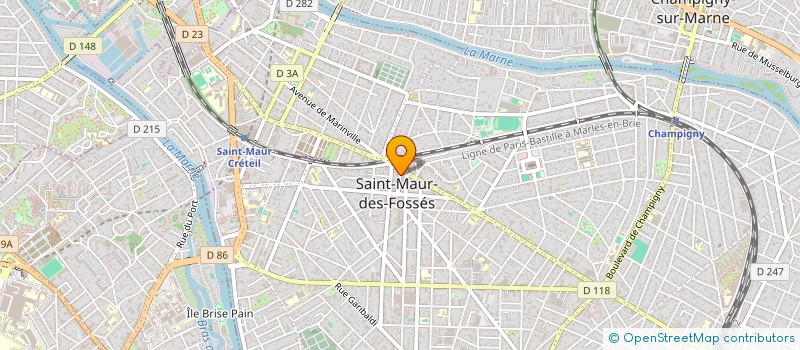 localisation de l'entreprise INDIVISION VILLETTE BEAUMONT à SAINT-MAUR-DES-FOSSES