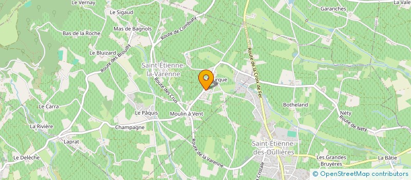 localisation de l'entreprise INDIVISION VILLEZ-GRASSET à SAINT-ETIENNE-LA-VARENNE