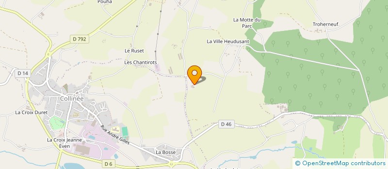 localisation de l'entreprise INDIVISION  VILMAIN à LE MENE