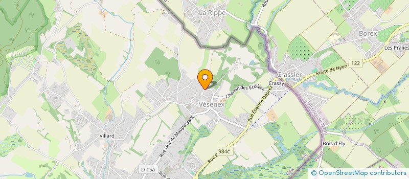 localisation de l'entreprise INDIVISION VILMONT WESLEY ET CAPPELLETTI CECILE  DIVONNE-LES-BAINS