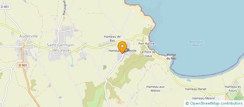 localisation de l'entreprise INDIVISION VINCENT CLARISSON CLARISSE CLARISSON  LA HAGUE