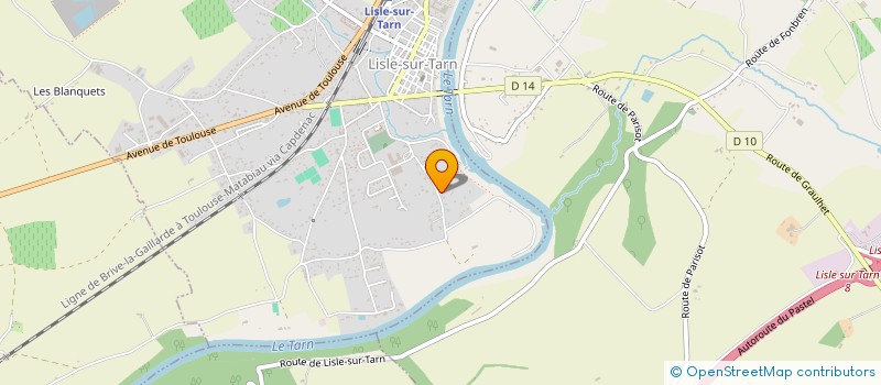 localisation de l'entreprise INDIVISION VINCENT DABERT à LISLE-SUR-TARN