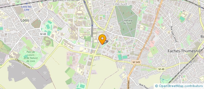 localisation de l'entreprise INDIVISION VINCENT DUPUIS MARILYNE  LOOS