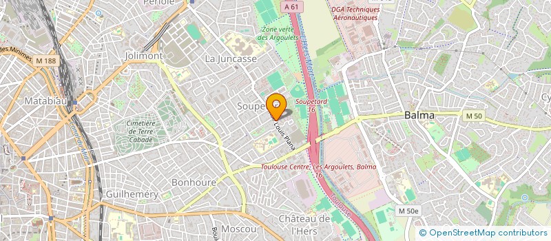 localisation de l'entreprise INDIVISION VINET à TOULOUSE