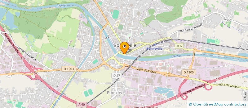 localisation de l'entreprise INDIVISION VIOLLET  BONNEVILLE