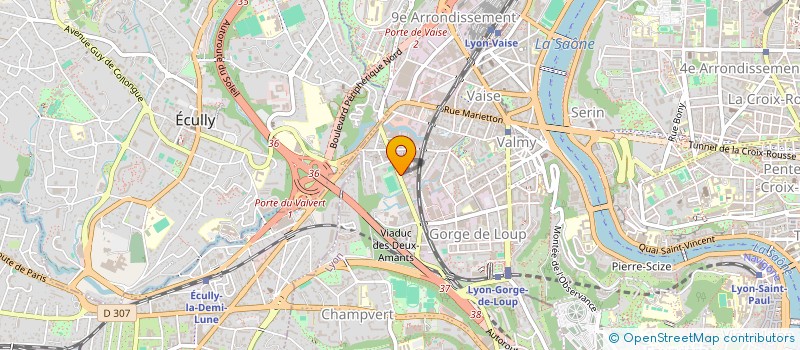 localisation de l'entreprise INDIVISION VIONNET  LYON