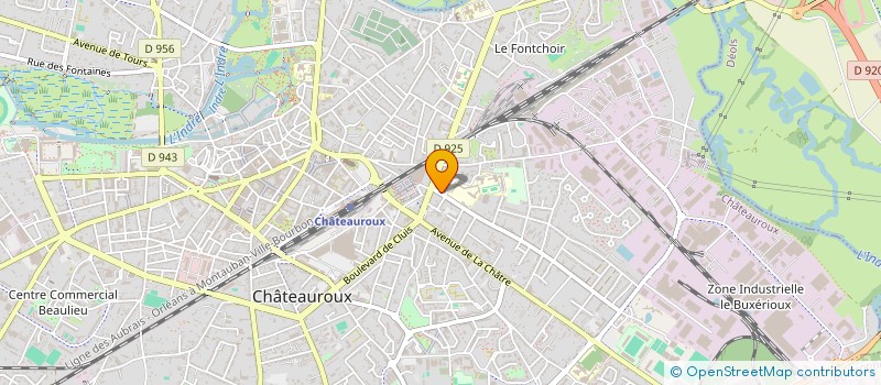 localisation de l'entreprise INDIVISION VIRETTE JEANNE à CHATEAUROUX