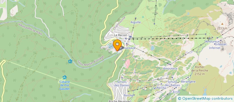 localisation de l'entreprise INDIVISION VIRETTI / DENJEAN  CHAMROUSSE