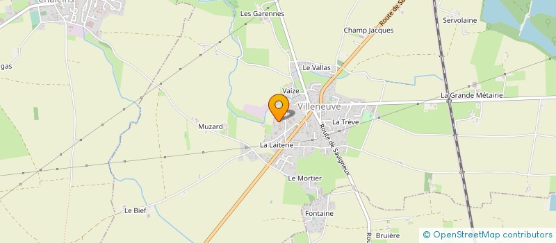 localisation de l'entreprise INDIVISION VIRIEUX ET BOICHON  VILLENEUVE