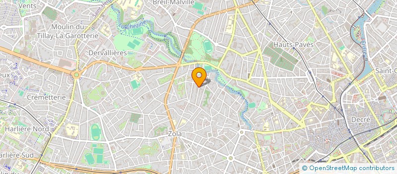 localisation de l'entreprise INDIVISION VISSET à NANTES