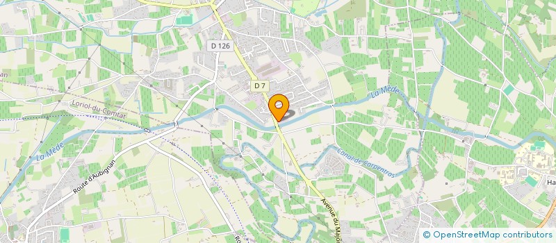 localisation de l'entreprise INDIVISION VITIELLO  AUBIGNAN