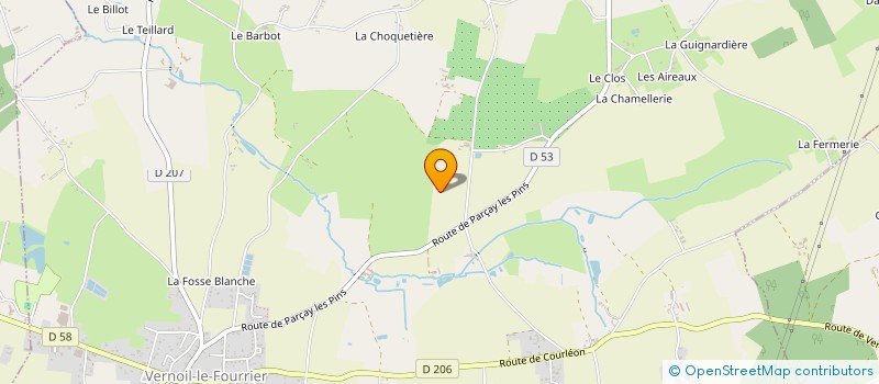 localisation de l'entreprise INDIVISION VIVET à NOYANT-VILLAGES