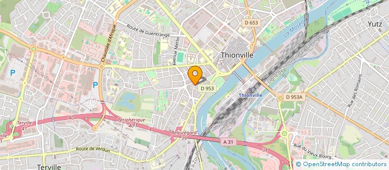 localisation de l'entreprise INDIVISION VIVILLE à THIONVILLE