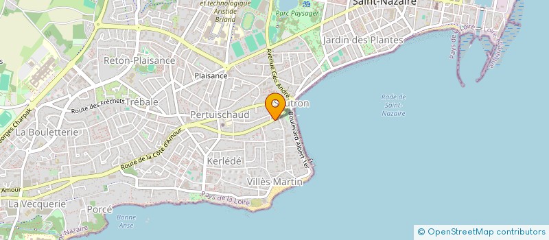 localisation de l'entreprise INDIVISION VODOVAR ROYER  SAINT-NAZAIRE