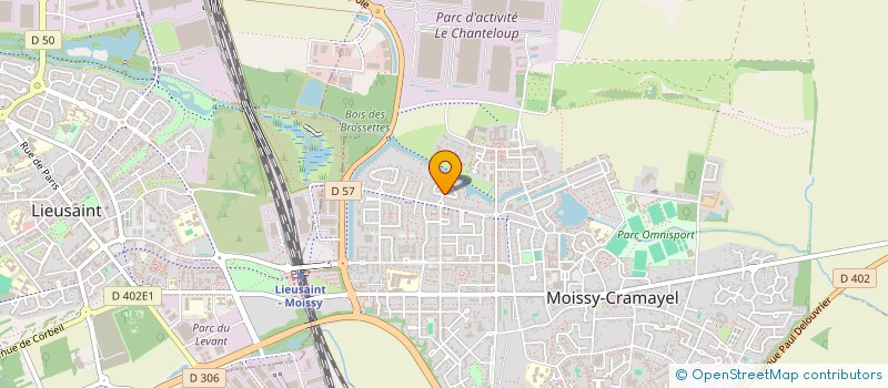 localisation de l'entreprise INDIVISION VOISIN  MOISSY-CRAMAYEL