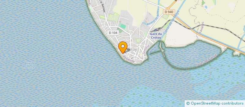 localisation de l'entreprise INDIVISION VOITURIER à LE CROTOY