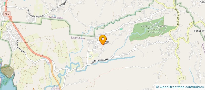 localisation de l'entreprise INDIVISION VOITUS - DUVERGER  SAINTE-LUCE