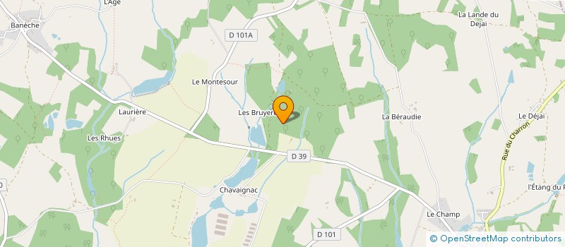 localisation de l'entreprise INDIVISION VOLAND JEAN YVES ET MONIQUE à PEYRILHAC