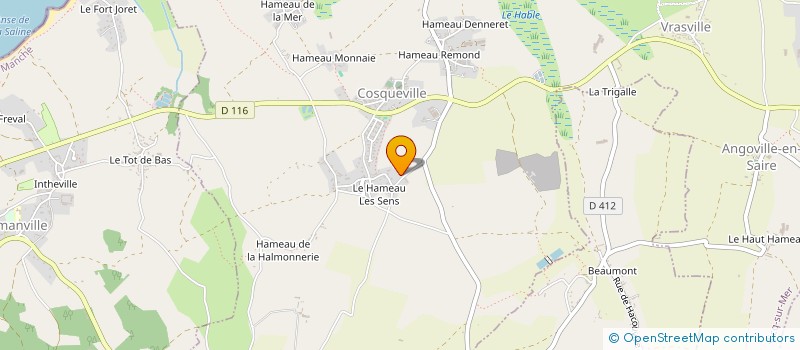 localisation de l'entreprise INDIVISION VOLLMAR  VICQ-SUR-MER