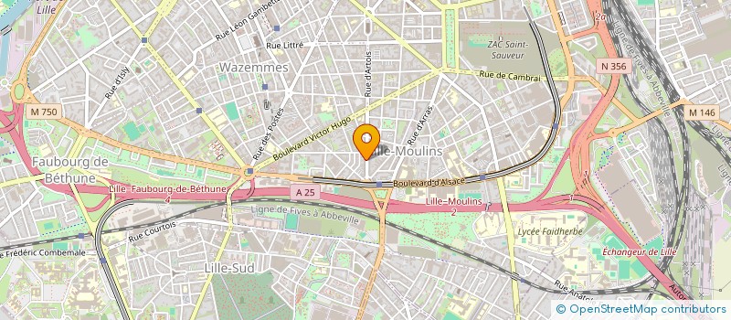 localisation de l'entreprise INDIVISION VOLPE à LILLE