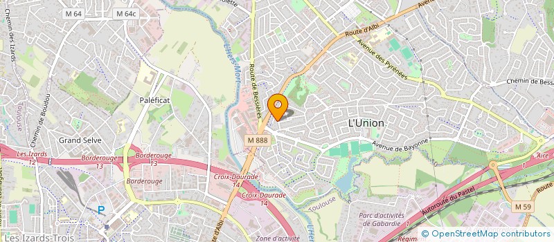 localisation de l'entreprise INDIVISION VU à L'UNION