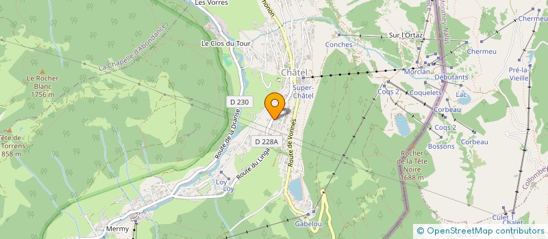 localisation de l'entreprise INDIVISION VUARAND à CHATEL
