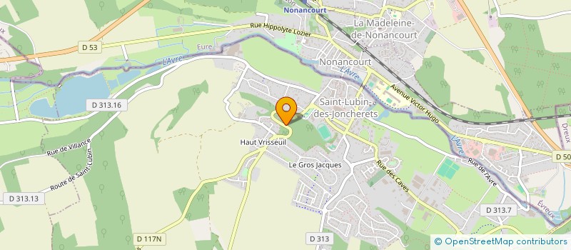 localisation de l'entreprise INDIVISION VUILLERME HLAVACKOVA à SAINT-LUBIN-DES-JONCHERETS