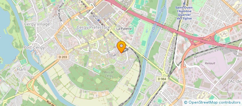 localisation de l'entreprise INDIVISION WAECHTER  PONTOISE