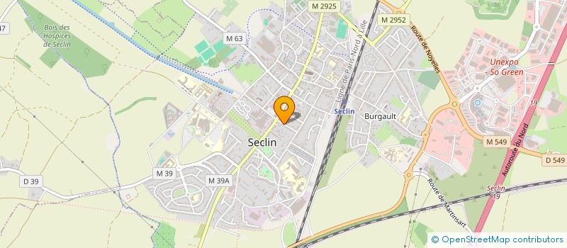 localisation de l'entreprise INDIVISION WALLAERT GUY JEAN JACQUES à SECLIN