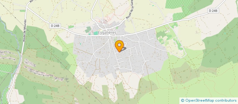 localisation de l'entreprise INDIVISION WALLERAND à EYGALIERES