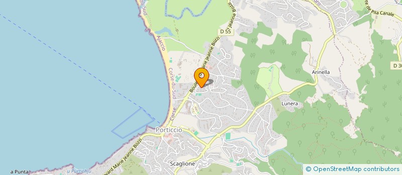 localisation de l'entreprise INDIVISION WALLERAND  ALBITRECCIA